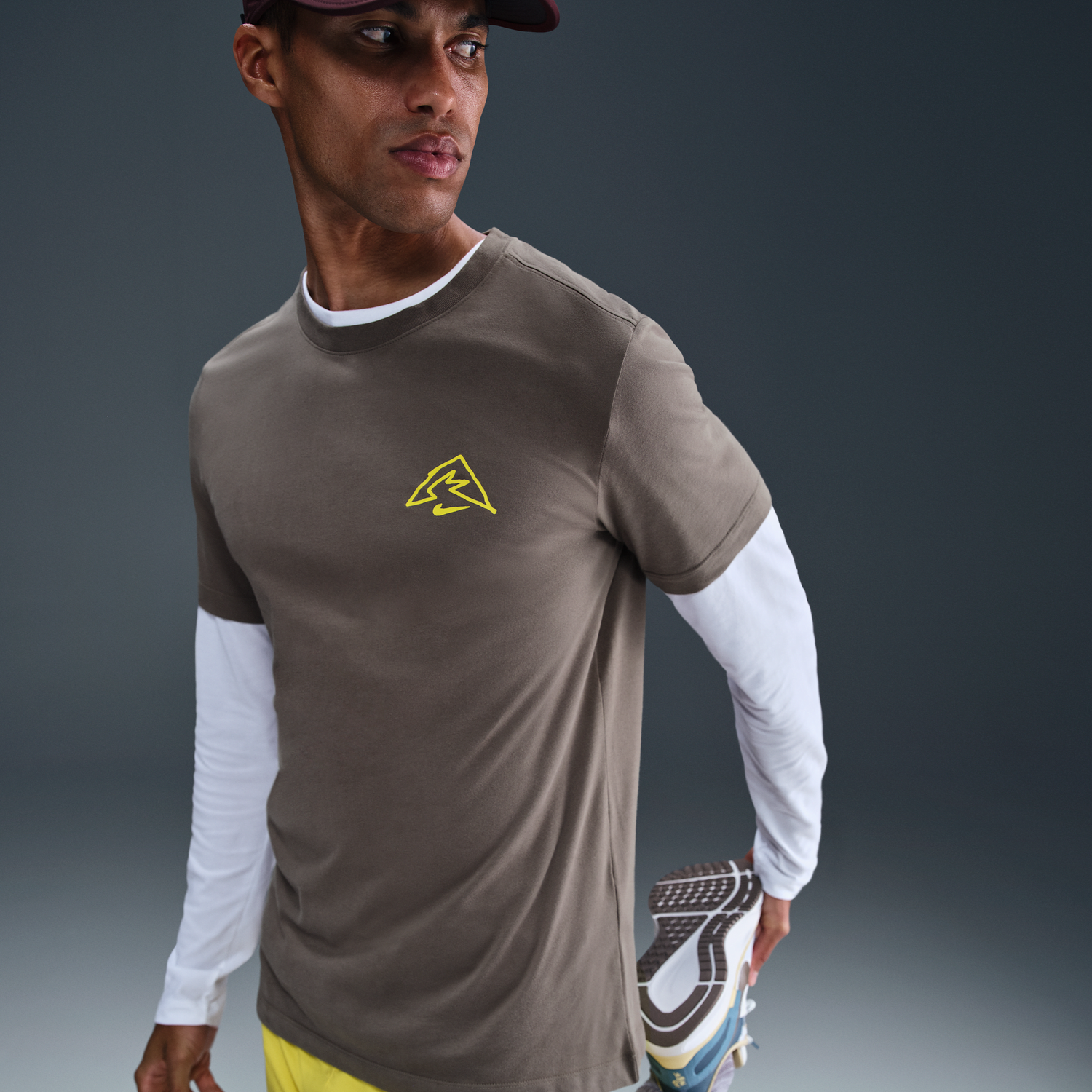Tričko Nike Dri-FIT T-Shirt Hnedá | HJ3662-289, 1
