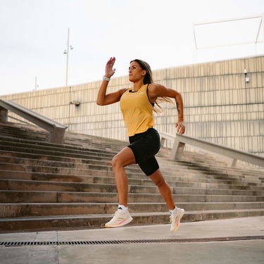Tielko adidas Originals adidas ADIZERO TANK W Žltá | in1117, 5