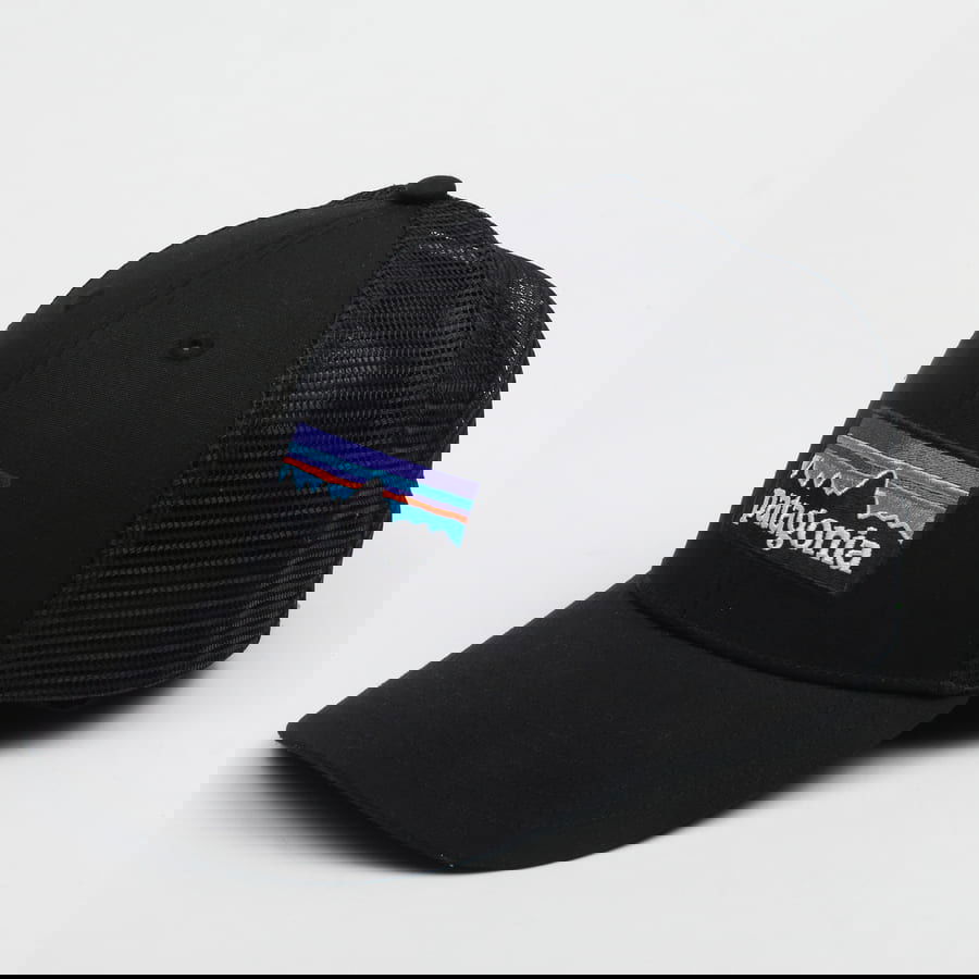 Šiltovka Patagonia P6 Logo LoPro Trucker Hat Čierna | 38283 BLK, 0