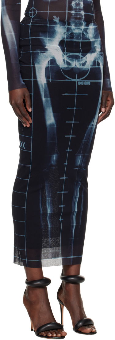 Šaty Jean Paul Gaultier Jean Paul Gaultier 'The Squeletor' Maxi Skirt Čierna | 25/33-F-JU144-T580-005956, 1