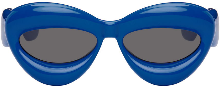 Slnečné okuliare Loewe Inflated Cat-Eye Sunglasses Navy | LW40097I 192337116773, 0