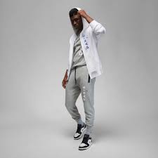 Mikina Jordan Paris Saint-Germain Full-Zip Hoodie Biela | DN6150-100, 0