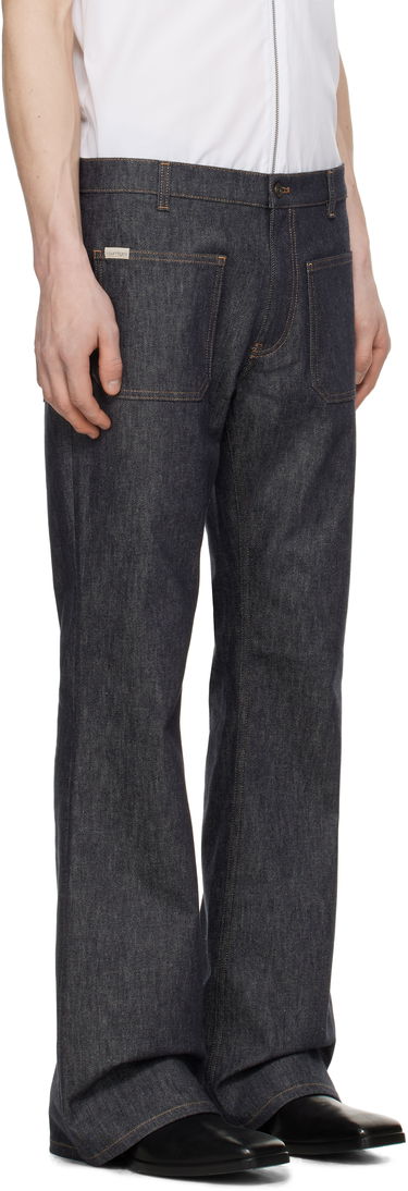 Džínsy Courrèges Courrèges Bootcut Jeans Modrá | 125DPA208DE0035, 1