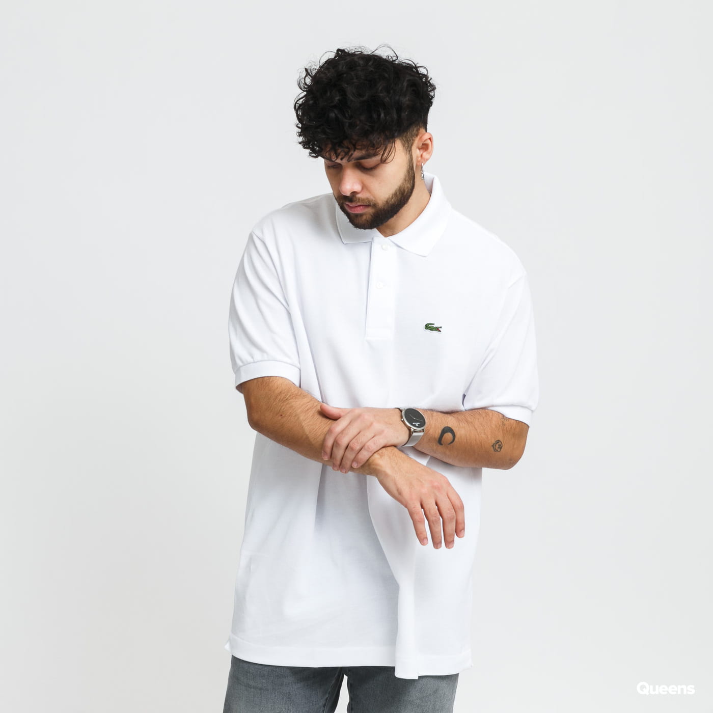 Polo tričko Lacoste Polo T-Shirt Biela | L1212 001, 0