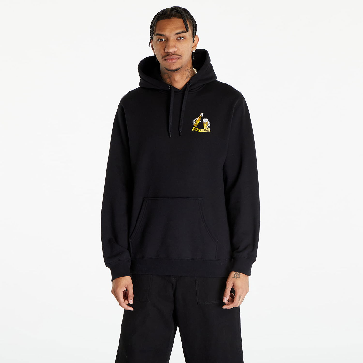 Mikina Vans Freezing Cold Hoodie Čierna | VN000AB5BLK1, 0