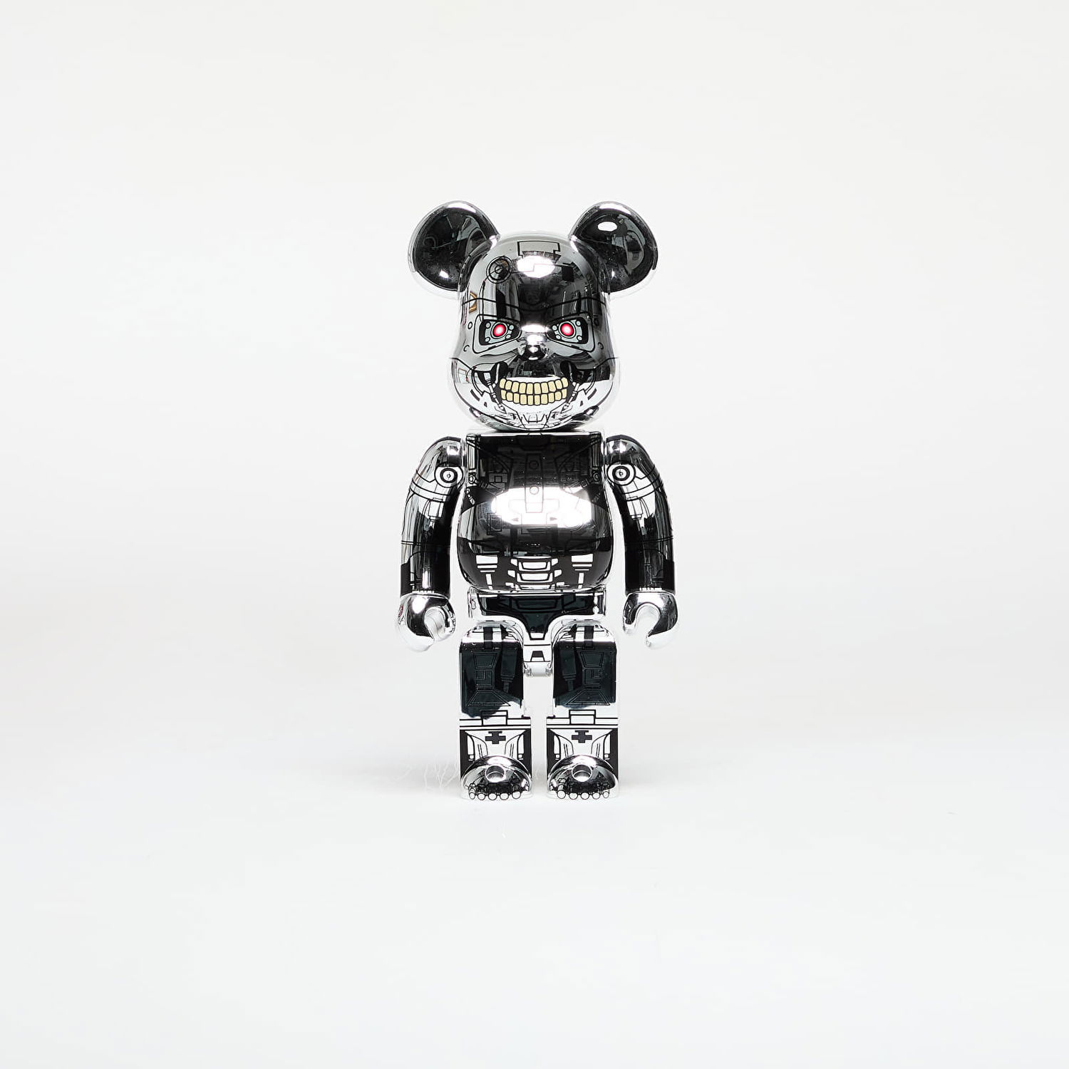 Zberateľské Medicom Toy BE@RBRICK Endoskeleton (T2 Ver.) Figure Metalická | 4530956618388, 0
