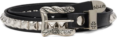 Opasok Enfants Riches Déprimés Enfants Riches Déprimés Classique Cloutée Studded Leather Belt Čierna | 140-212, 3