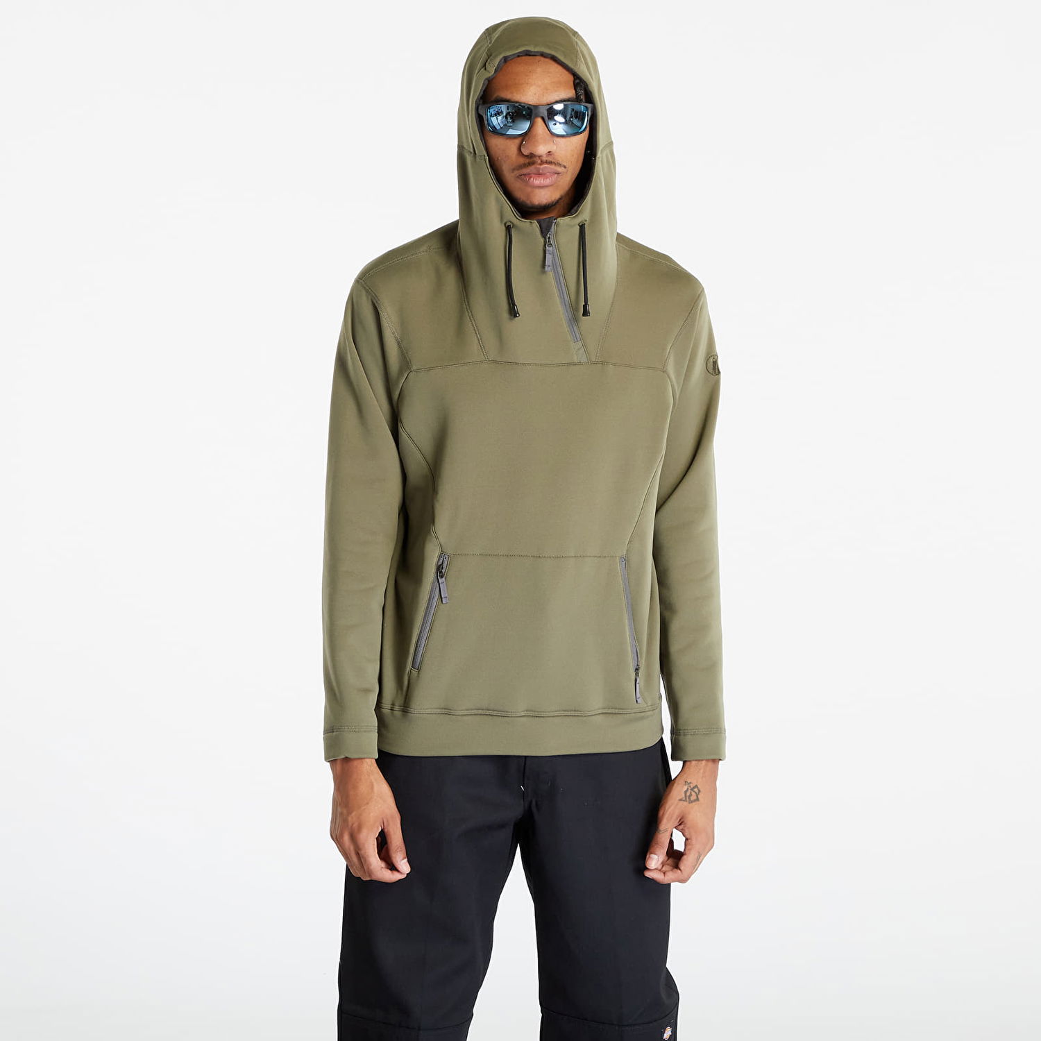 Mikina Tilak Poutnik by Raven Hoodie PWS Khaki Zelené | 10000605, 0