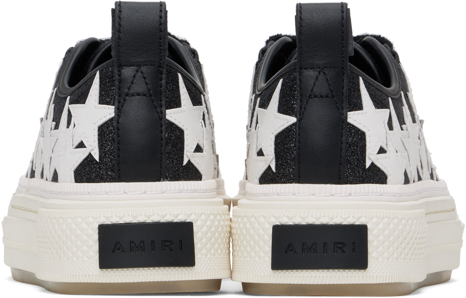 Starostlivosť o obuv AMIRI AMIRI Glitter Stars Court Low Čierna | AWFOSR1106, 1