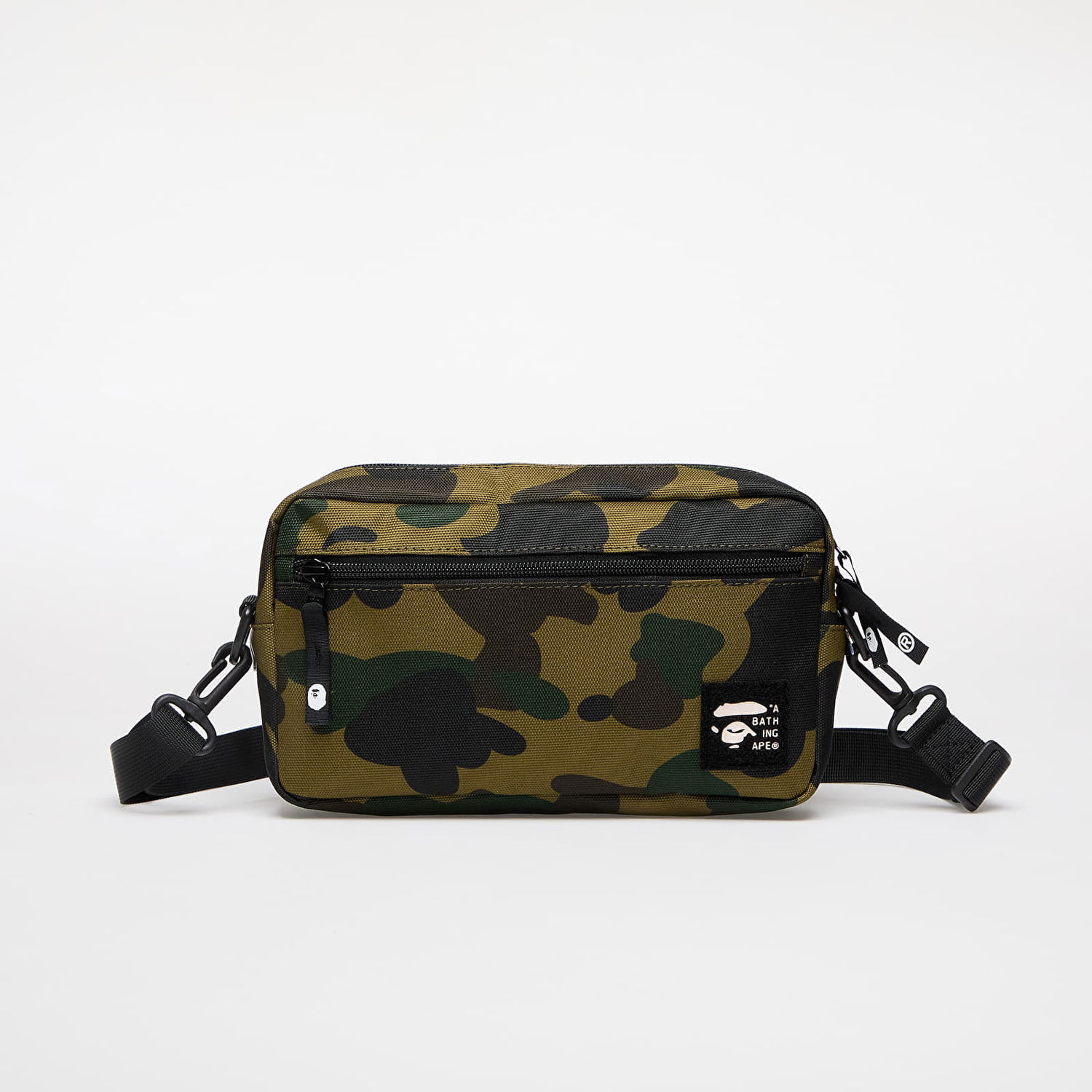 Taška cez rameno BAPE A BATHING APE 1st Camo Cordura Mini Shoulder Bag Zelené | 001SGK201006FGRN, 0