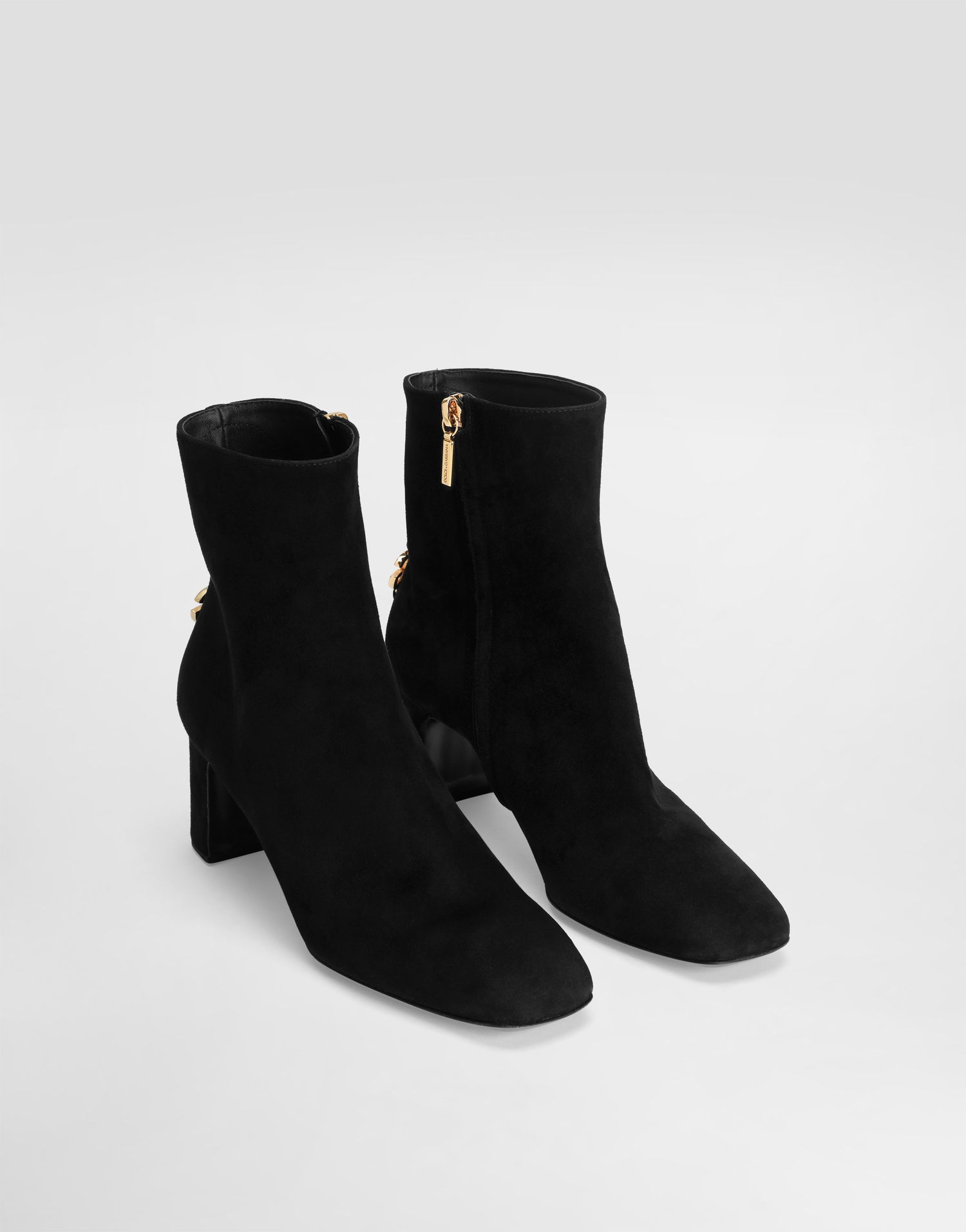Doplnky Dolce & Gabbana Dolce & Gabbana Suede Ankle Boots Čierna | CT1092A127580999, 1