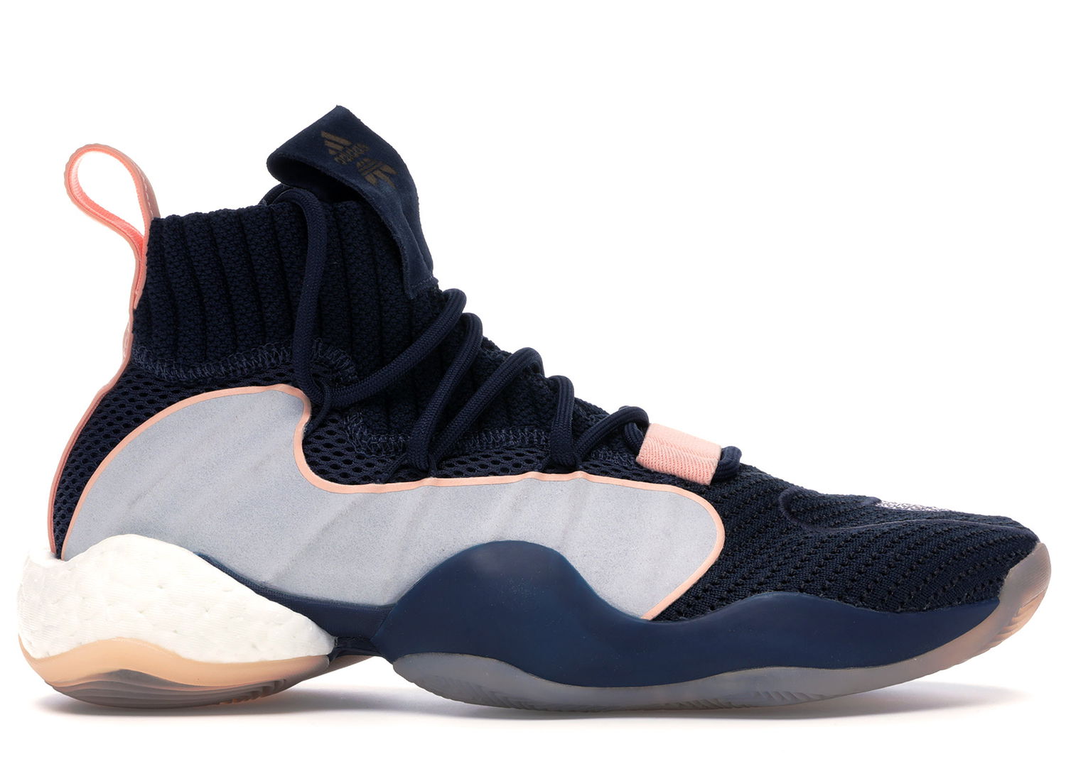 Tenisky a topánky adidas Originals Crazy BYW X Collegiate Navy Clear Orange Navy | B42243, 0