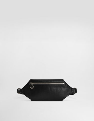 Ľadvinka Dolce & Gabbana Lock Belt Bag in Tempesta Calfskin Čierna | BM2188AU99480999, 3