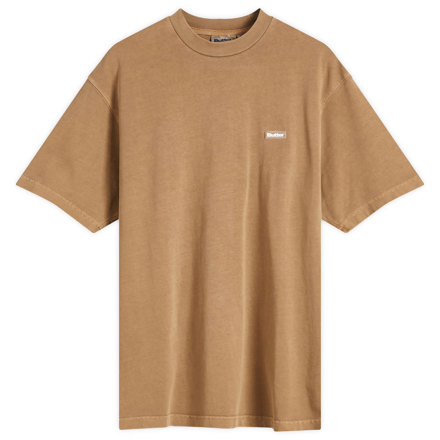 Tričko Butter Goods Men's Basic T-Shirt, Size Large Hnedá | BG243110-NTL, 1