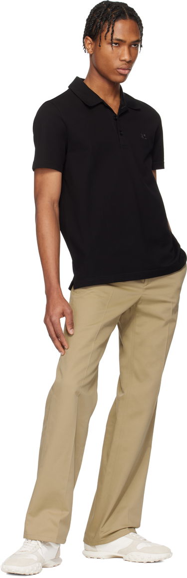 Polo tričko Courrèges Courrèges 'AC' Piqué Polo Čierna | 125JPO036JS0193, 3