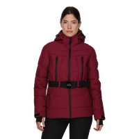 NORA Hooded Puffer Jacket with Belt