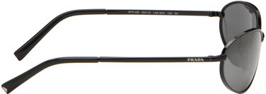 Slnečné okuliare Prada Logo Oval Sunglasses Čierna | 0PR A59S 1AB60G59 8056262147764, 1