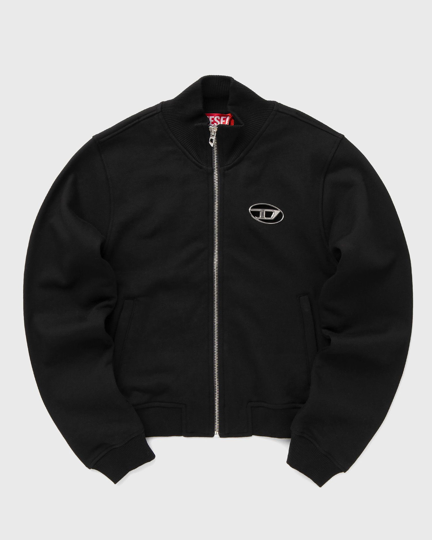 Bomber bunda Diesel F-FLACIN Zip Sweatshirt L Čierna | A16842-0BMBJ-9XX, 0