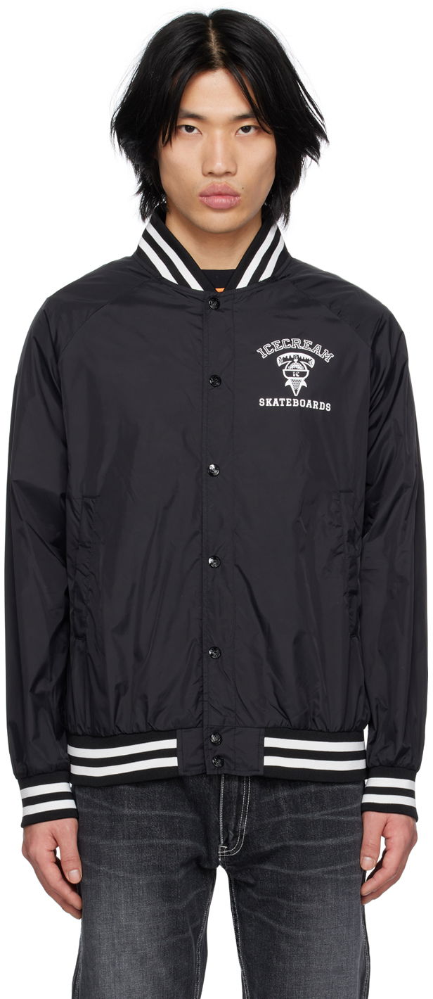 Bomber bunda BBC IceCream Printed Bomber Jacket Čierna | IC22406, 0
