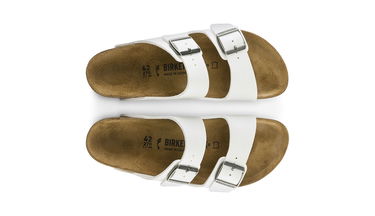 Tenisky a topánky Birkenstock Arizona Birko-Flor White Narrow Fit Biela | 552683, 6