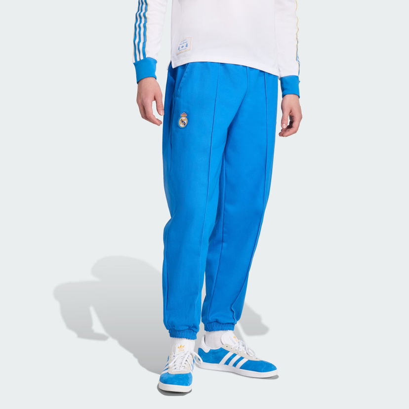 Tepláky adidas Performance Real Madrid Terrace Icons Drill Pants Modrá | JN3061