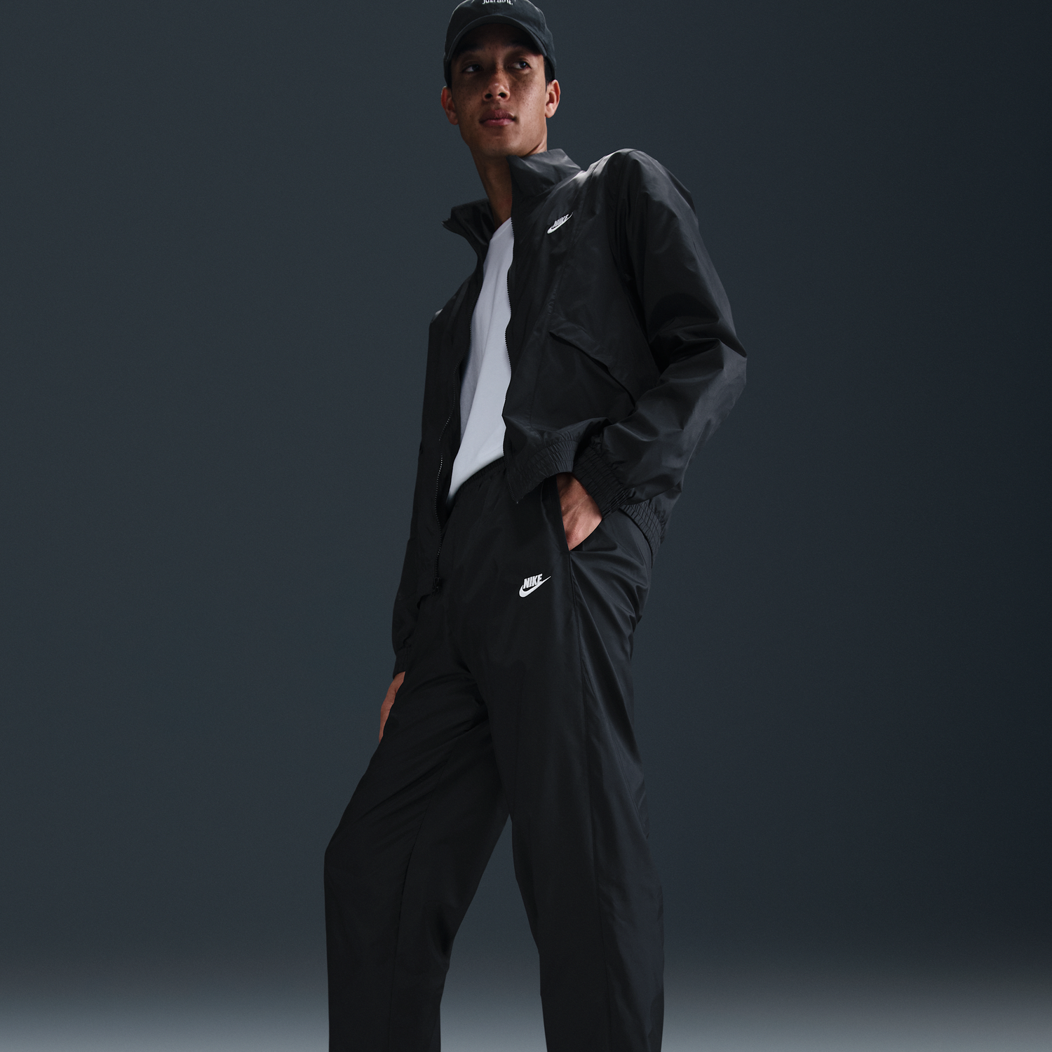 Súprava Nike Club Woven Tracksuit Čierna | HJ1985-011, 1