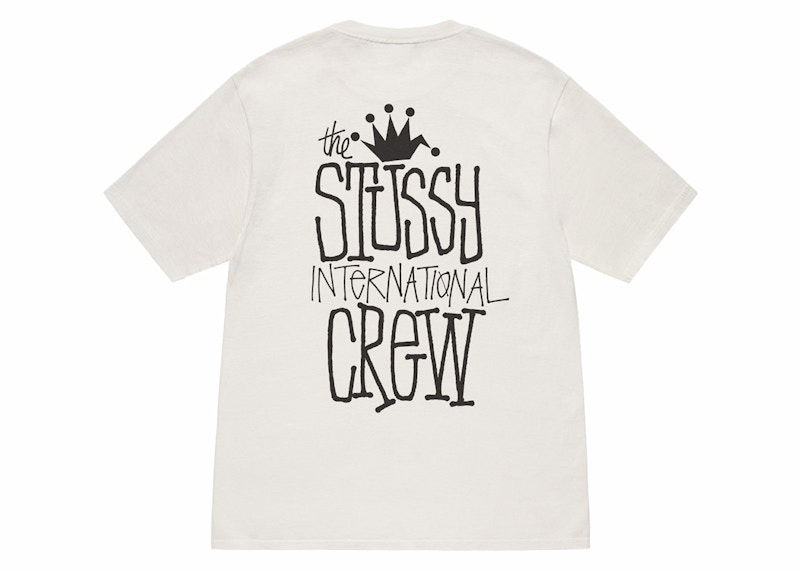 Tričko Stüssy Crown International Crew Graphic T-Shirt Biela | 1905043