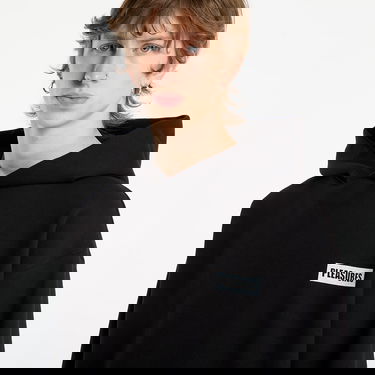 Mikina Pleasures Sweatshirt Workman Hoodie Čierna | P25F007-BLACK, 1