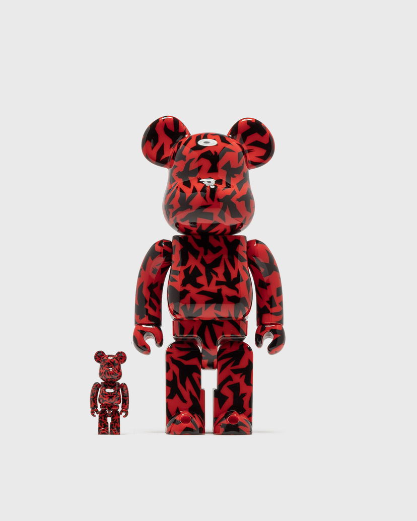 Zberateľské Medicom Toy ALFRED HITCHCOCK THE BIRDS 100% & 400% BE@RBRICK Set Červená | MED1244