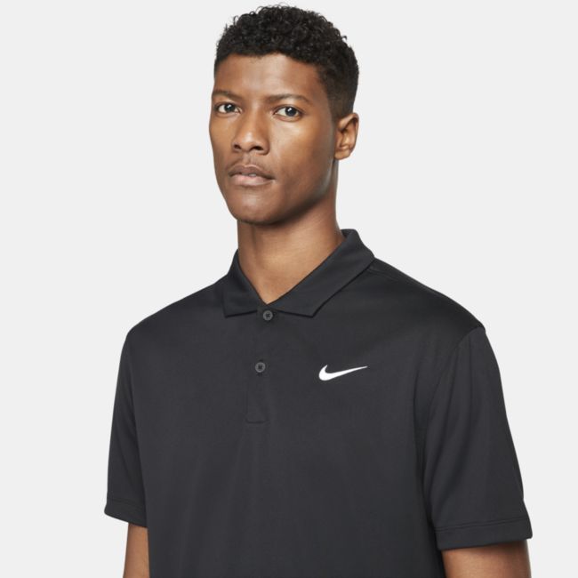 Polo tričko Nike Court Dri-FIT Tennis Polo Čierna | DH0857-010, 0