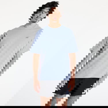 Tričko New Balance Athletics Cotton T-Shirt Modrá | MT41533DUS, 0