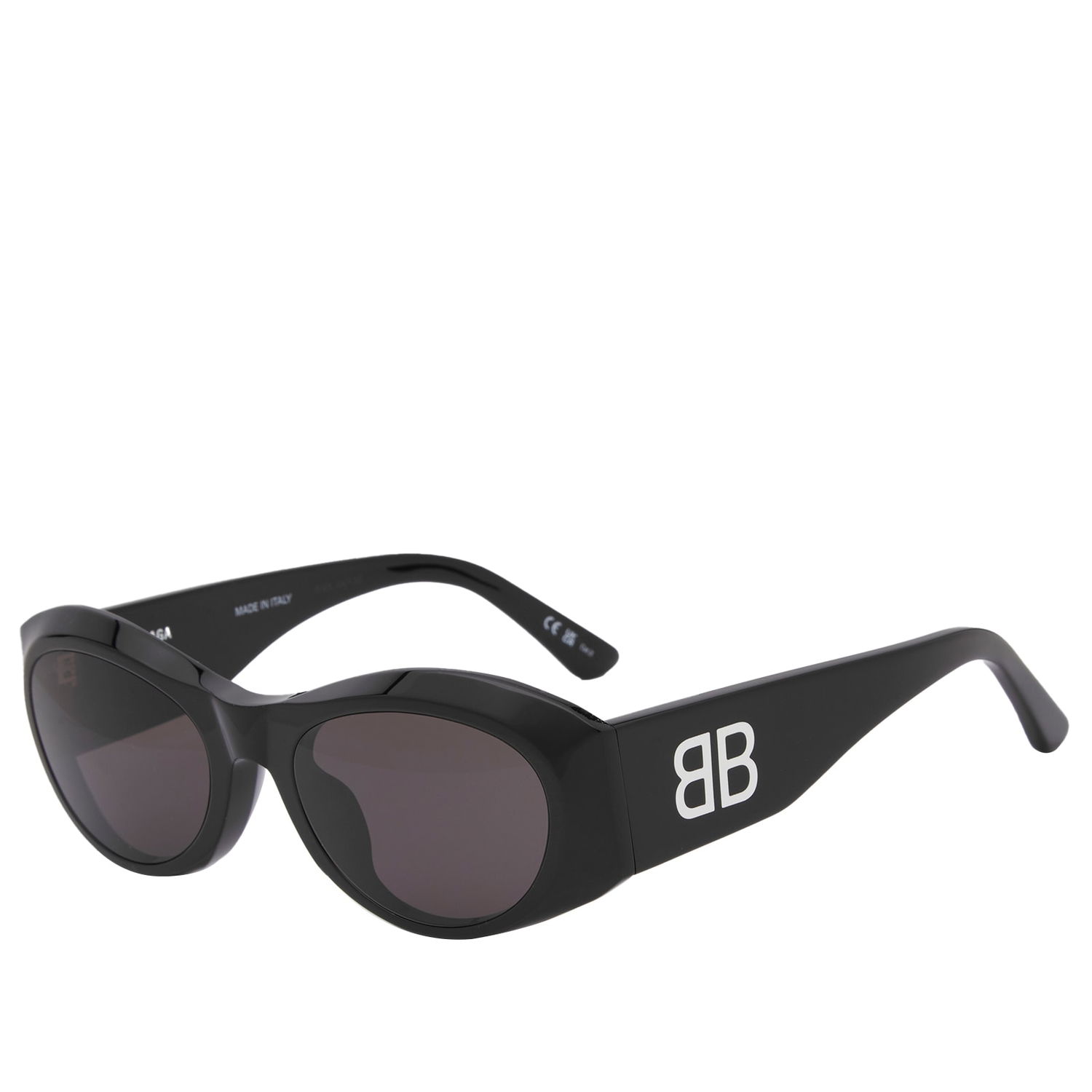 Slnečné okuliare Balenciaga Balenciaga BB0396SK Oval Sunglasses Čierna | BB0396SK-001, 0
