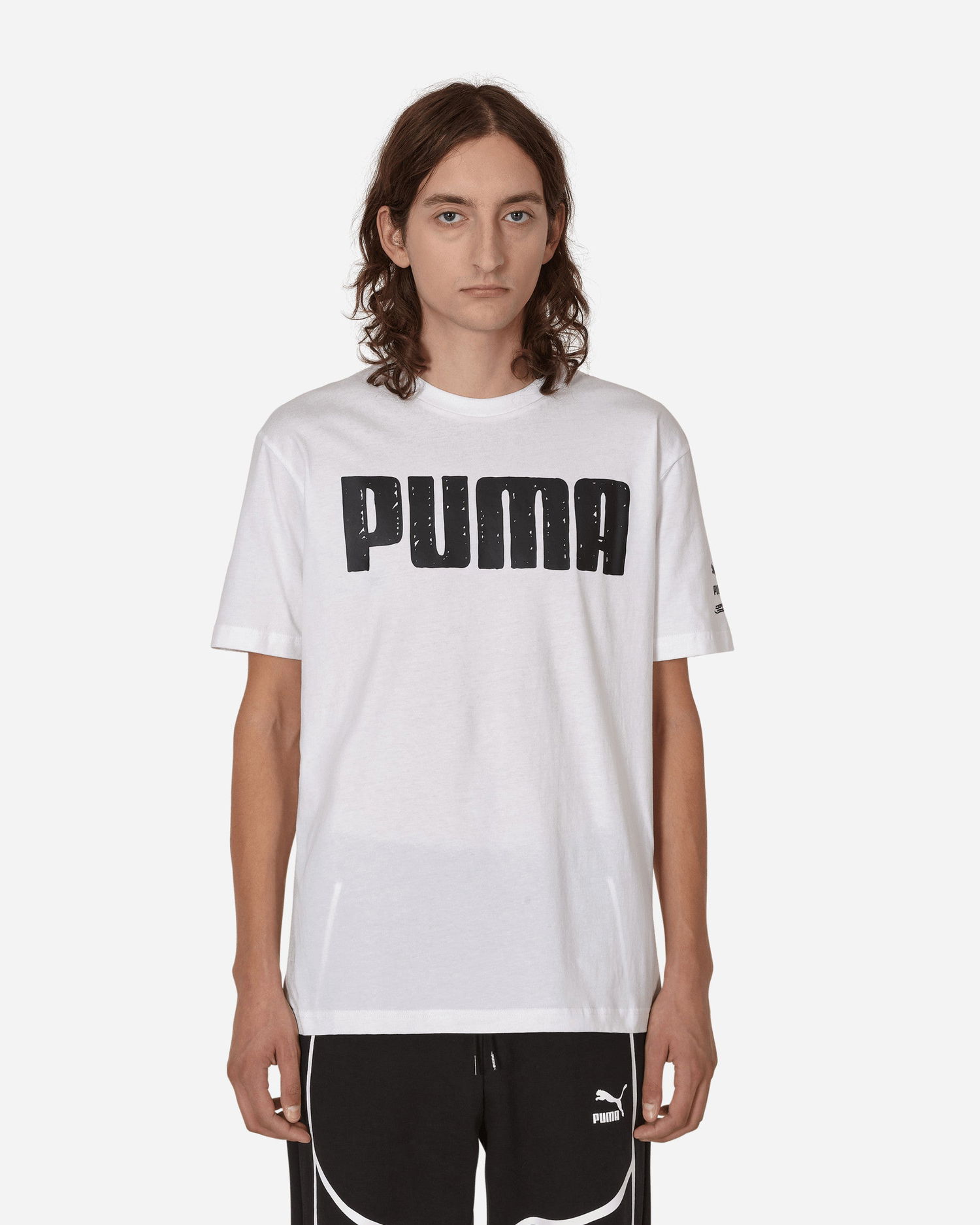 Tričko Puma Joshua Vides x T-Shirt Biela | 535432-02, 0