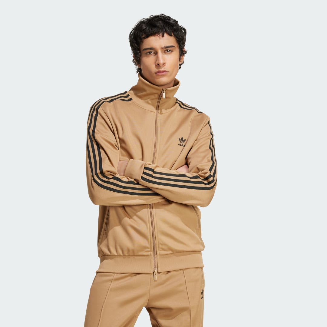 Súprava adidas Performance Adicolor Classics Beckenbauer Track Jacket Hnedá | JY1278, 0