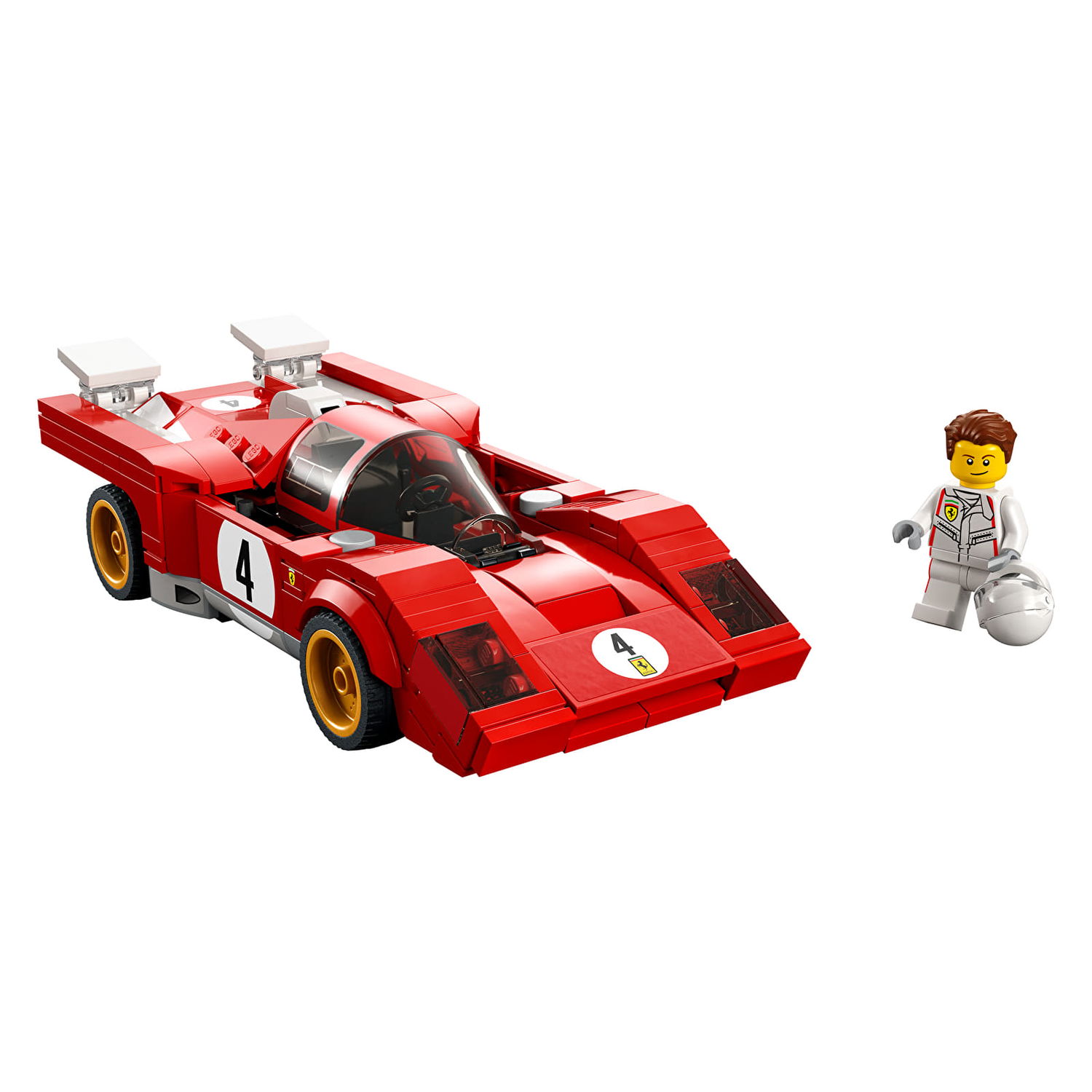 Flexstyle LEGO Speed Champions 76906 1970 Ferrari 512 M Rôznofarebný | 76906LEG, 1