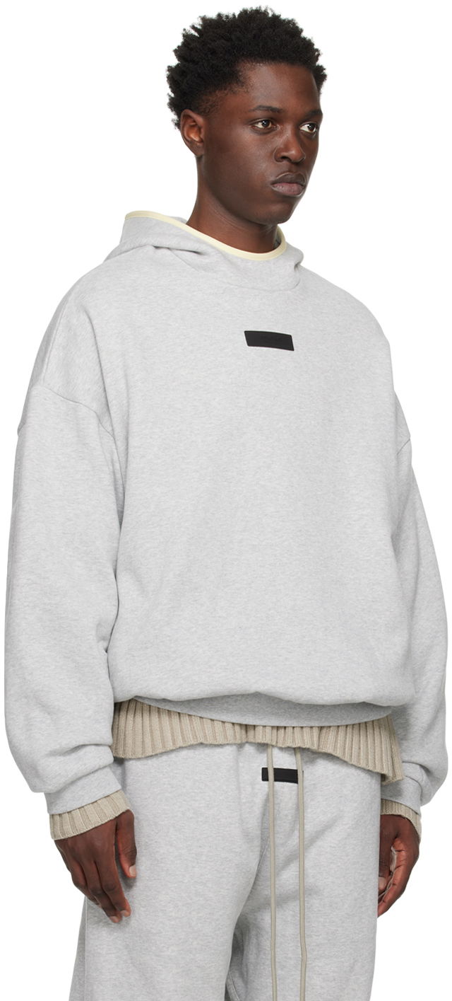 Mikina Fear of God Essentials Hoodie Šedá | 192SP242056F, 1