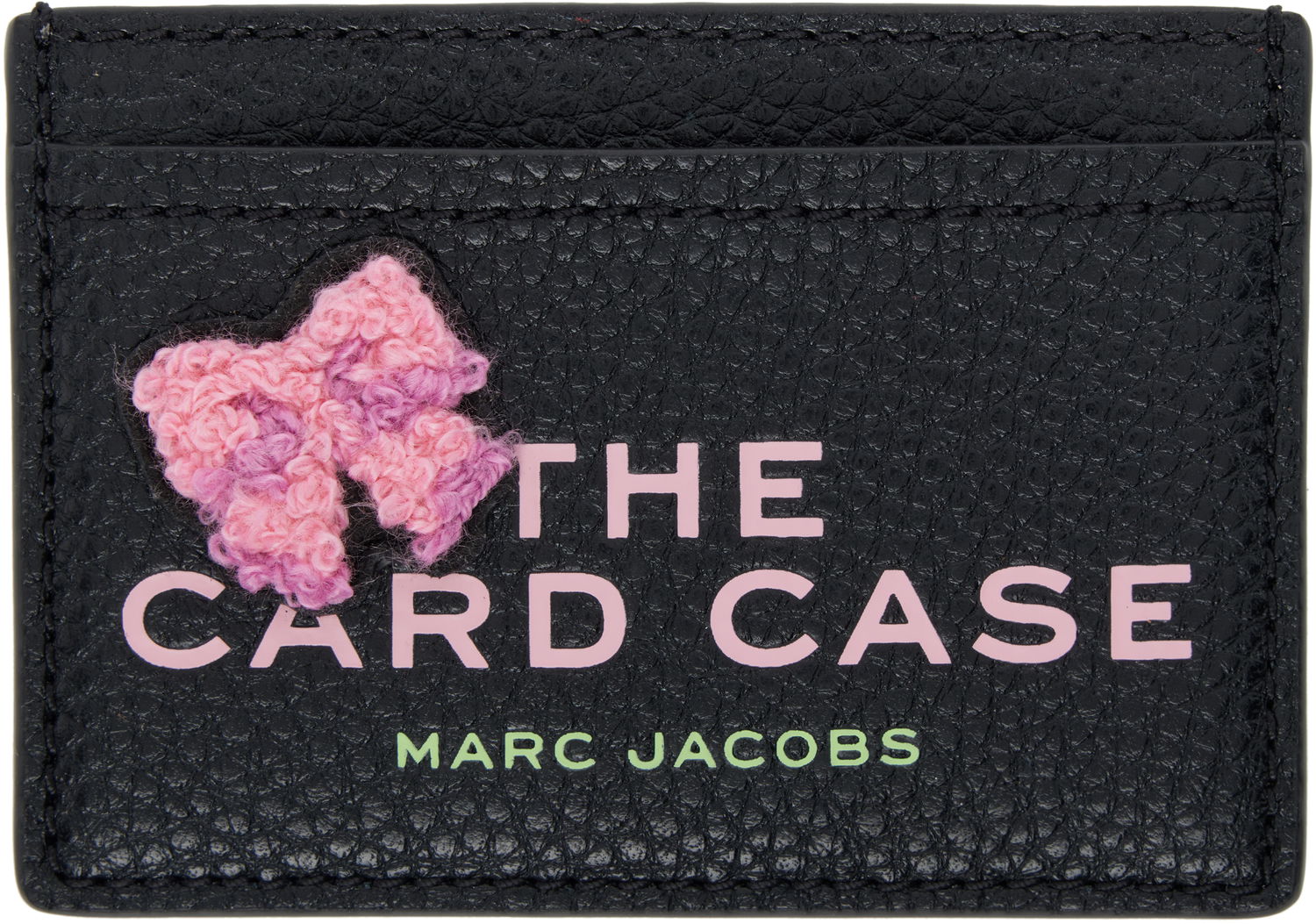 Peňaženka Marc Jacobs Marc Jacobs 'The Sticker Patch' Card Case Čierna | 2S5SMP011S01, 0