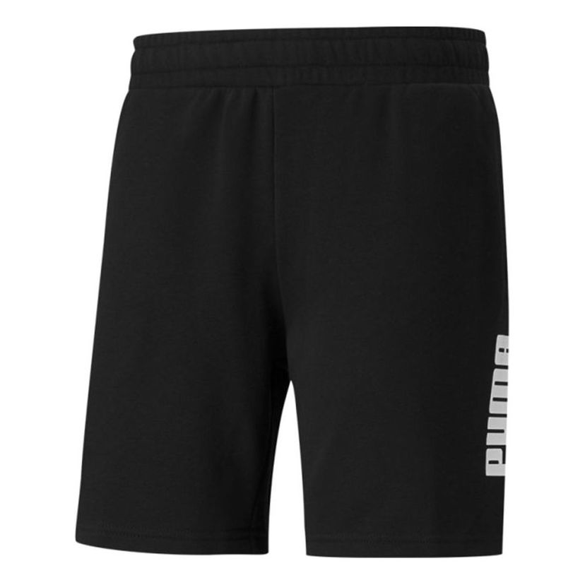 Šortky Puma Power Casual Logo Shorts Čierna | 846562-01