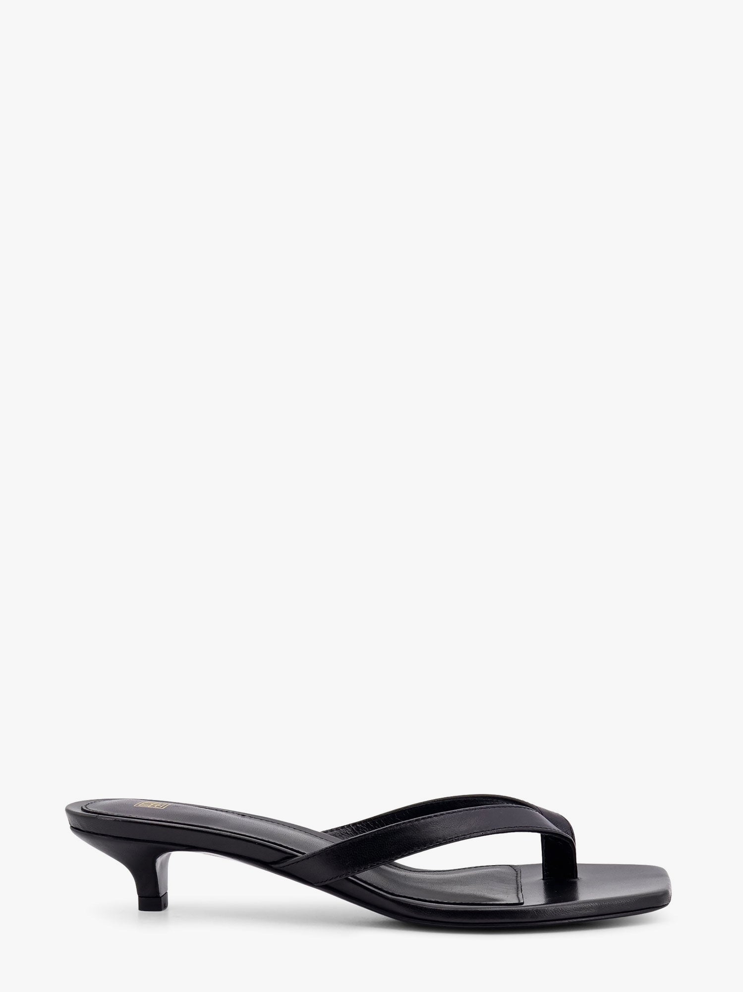 Tenisky a topánky TOTEME Women's Leather Thong Sandals Čierna | 205906819200, 0