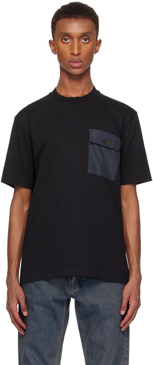 Tričko Paul Smith PS Paul Smith Tilt Logo Pocket T-Shirt Čierna | M2R-014Z-N22119-79, 0