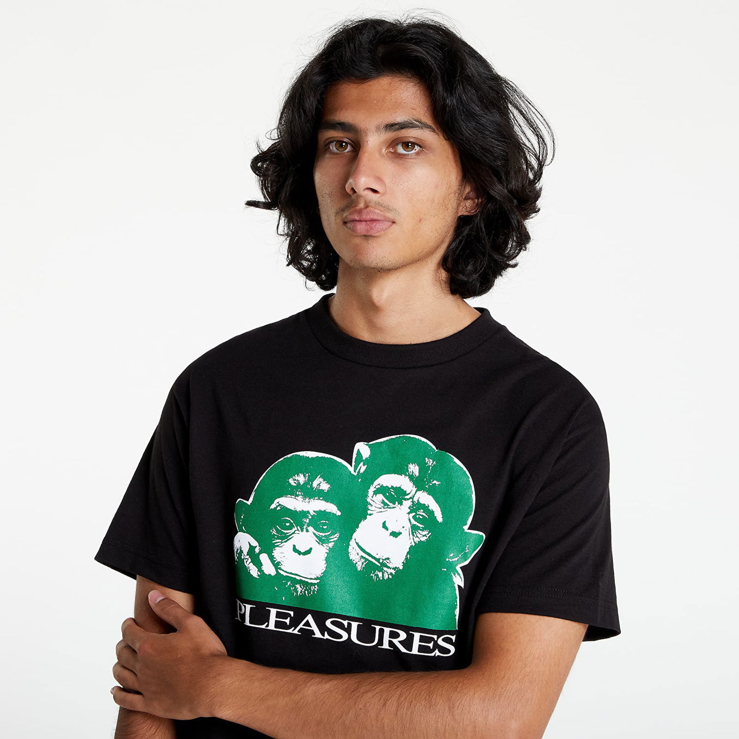 Tričko Pleasures Friendship T-Shirt Čierna | P22F057 BLACK, 1