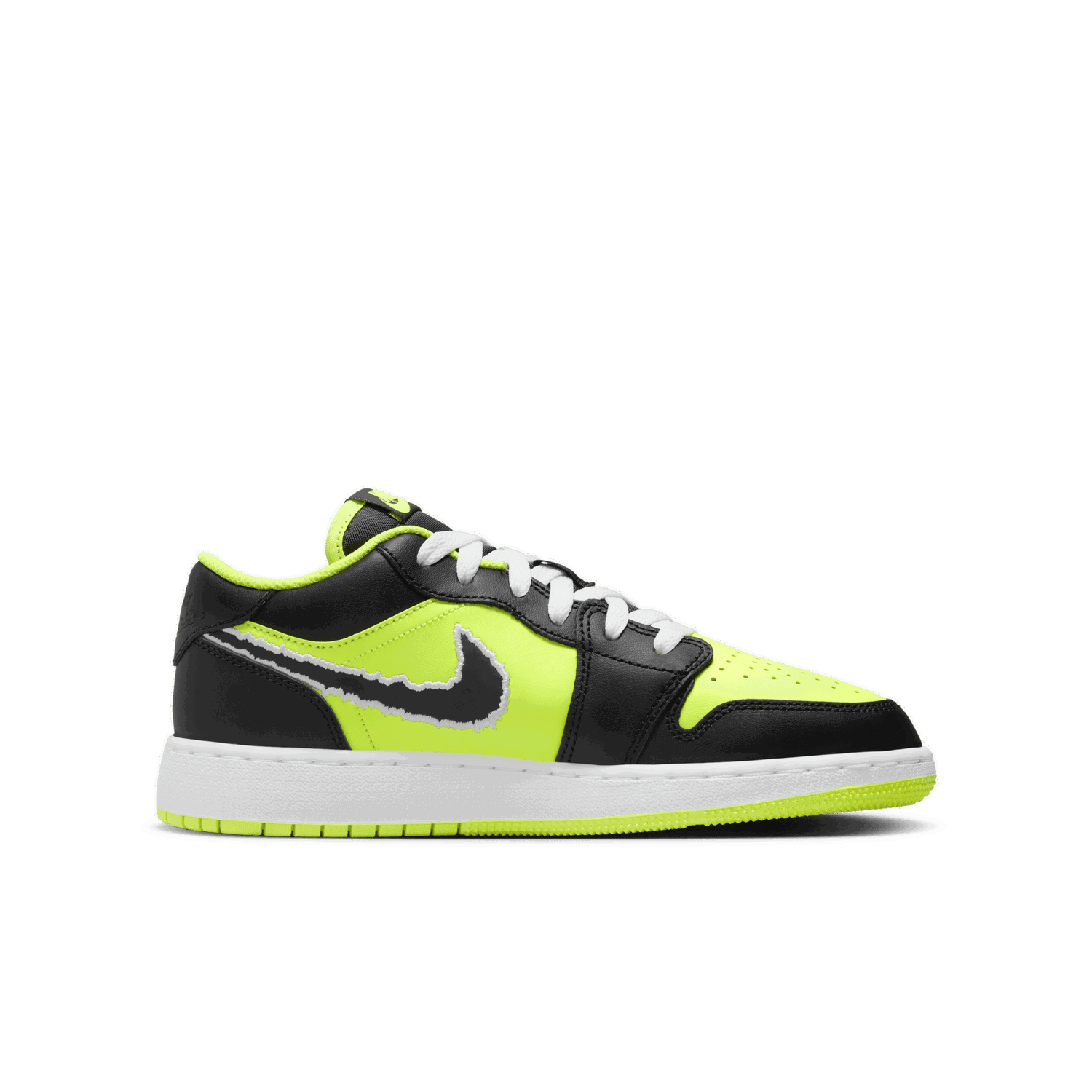 Tenisky a topánky Jordan Air Jordan 1 Low SE Black Cat Volt Zelené | DX6666-701, 1