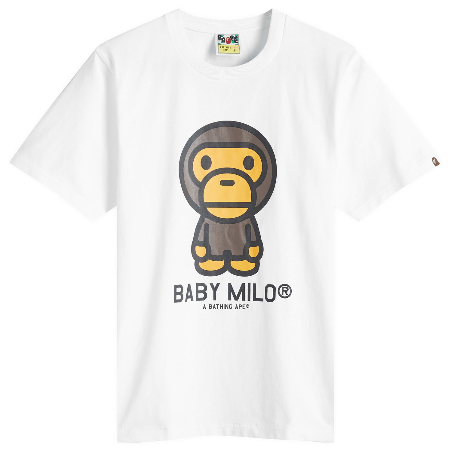 Tričko BAPE Baby Milo Graphic T-Shirt Biela | 002TEK802001L-WHT, 1