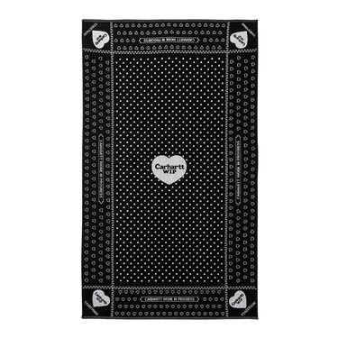 Flexstyle Carhartt WIP Heart Bandana Towel Čierna | I033266.28CXX, 1