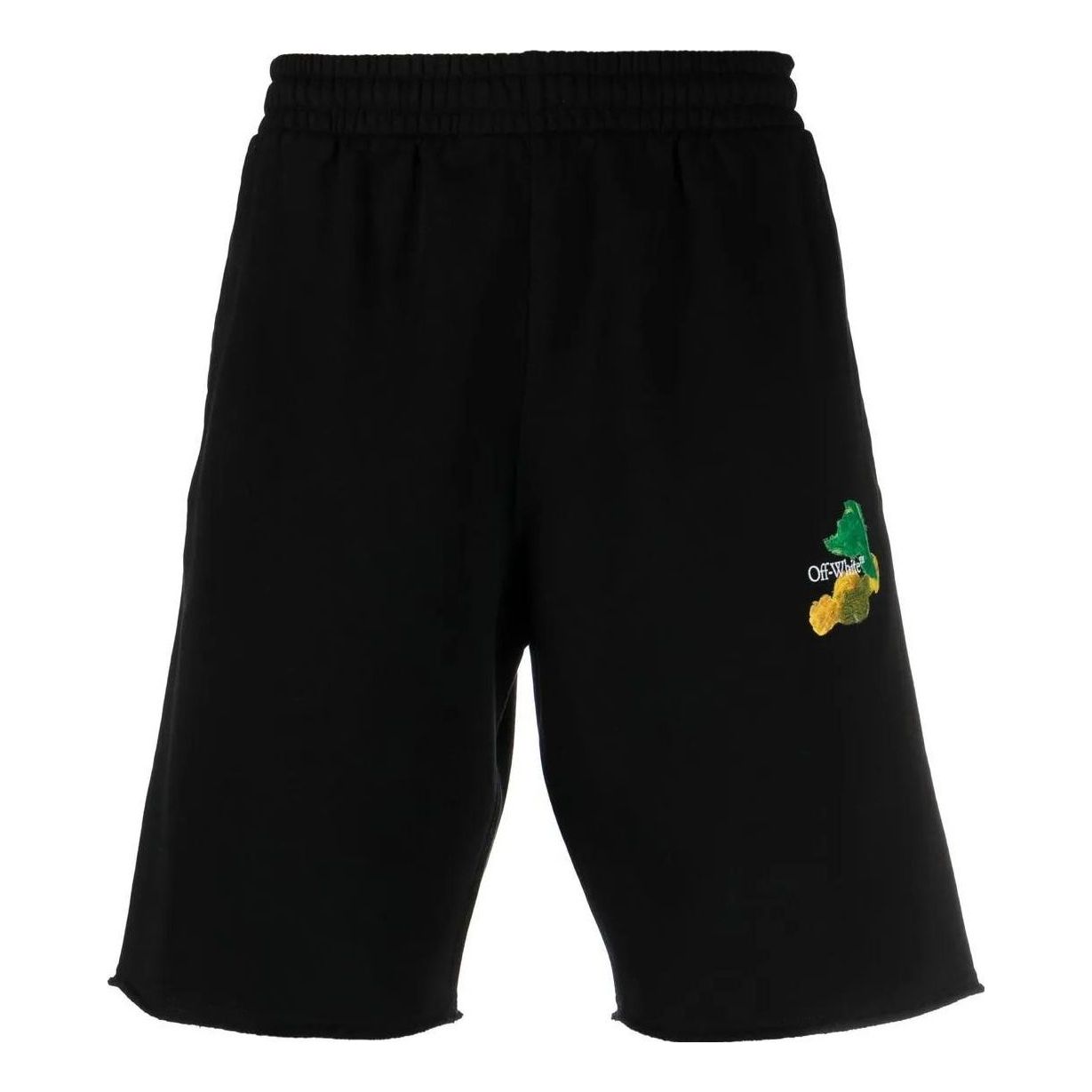 Šortky Off-White Brush Arrow Bermuda Shorts Čierna | OMCI006S23FLE0021084, 0