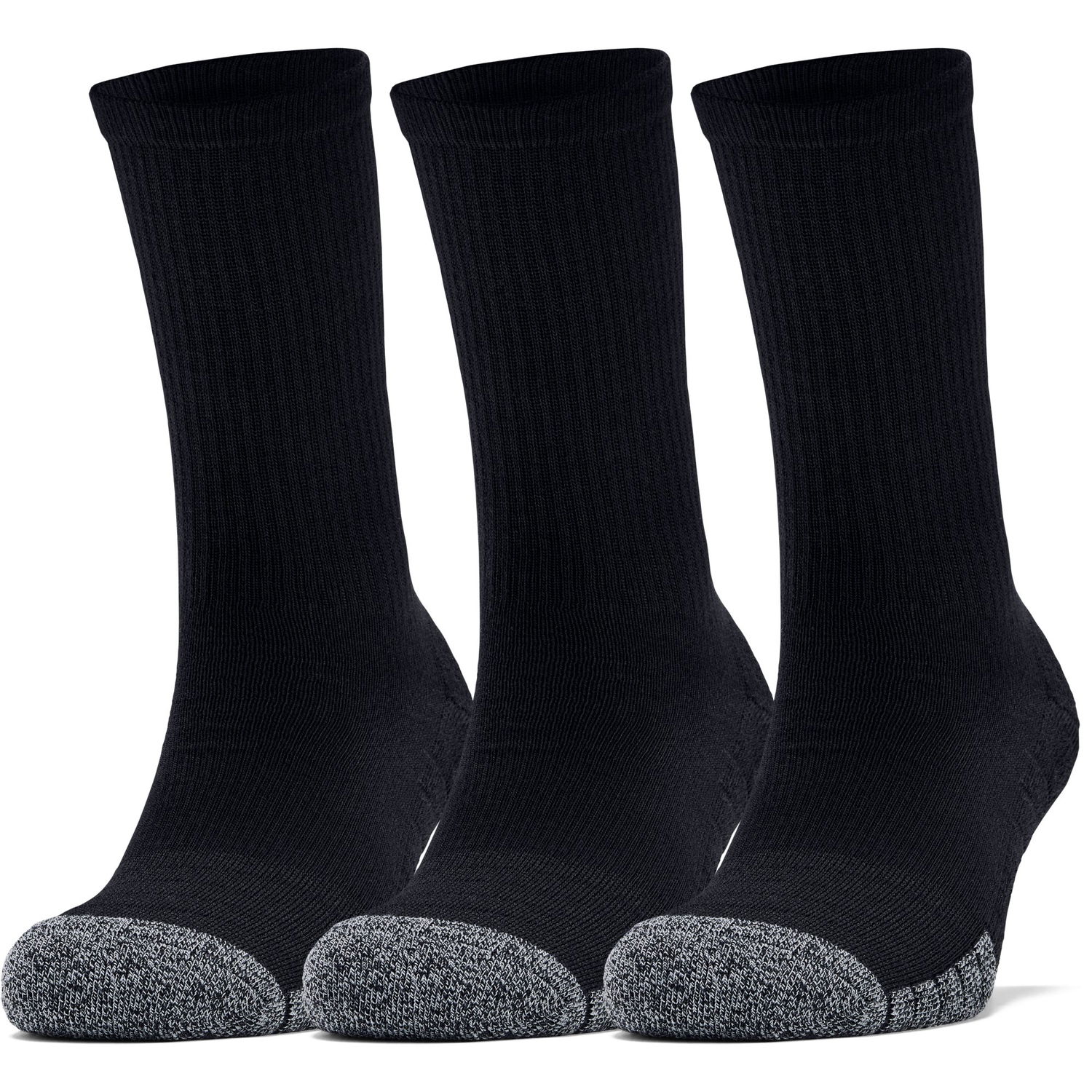 Ponožky Under Armour HeatGear Crew 3-pack Čierna | 1346751-001, 1