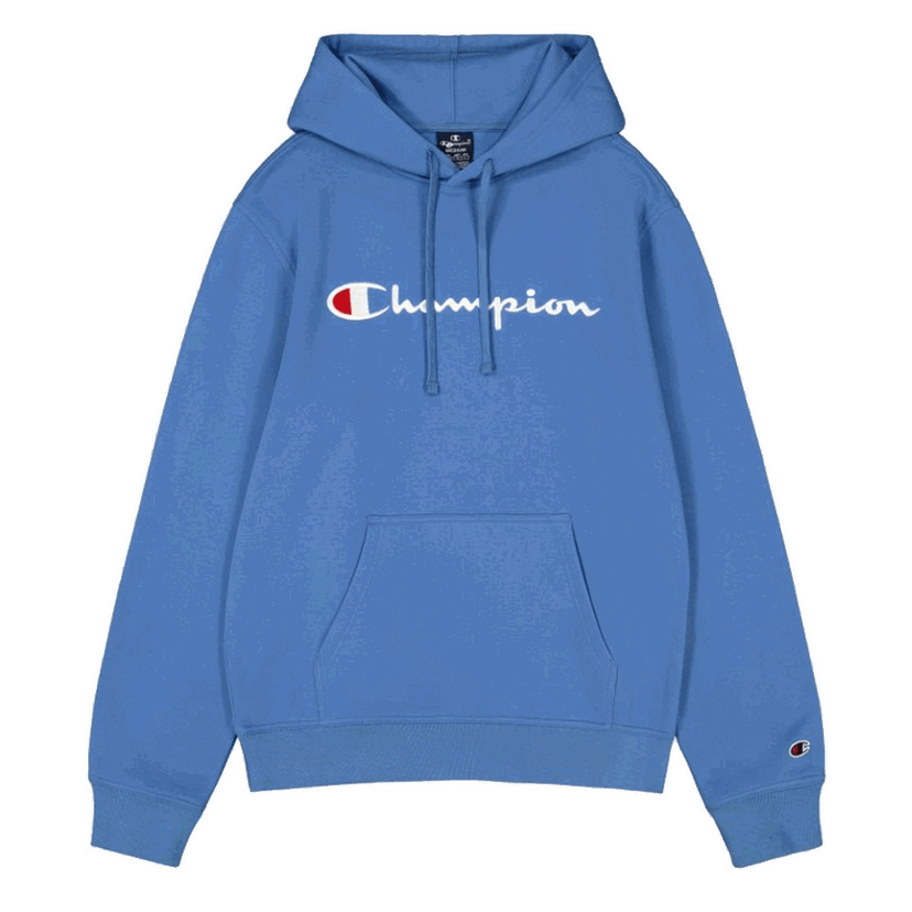 Mikina Champion Hooded Sweatshirt Modrá | 220253-BS099