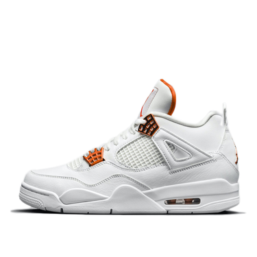 Tenisky a topánky Jordan Air Jordan 4 Retro "Orange Metallic" Biela | CT8527-118, 1