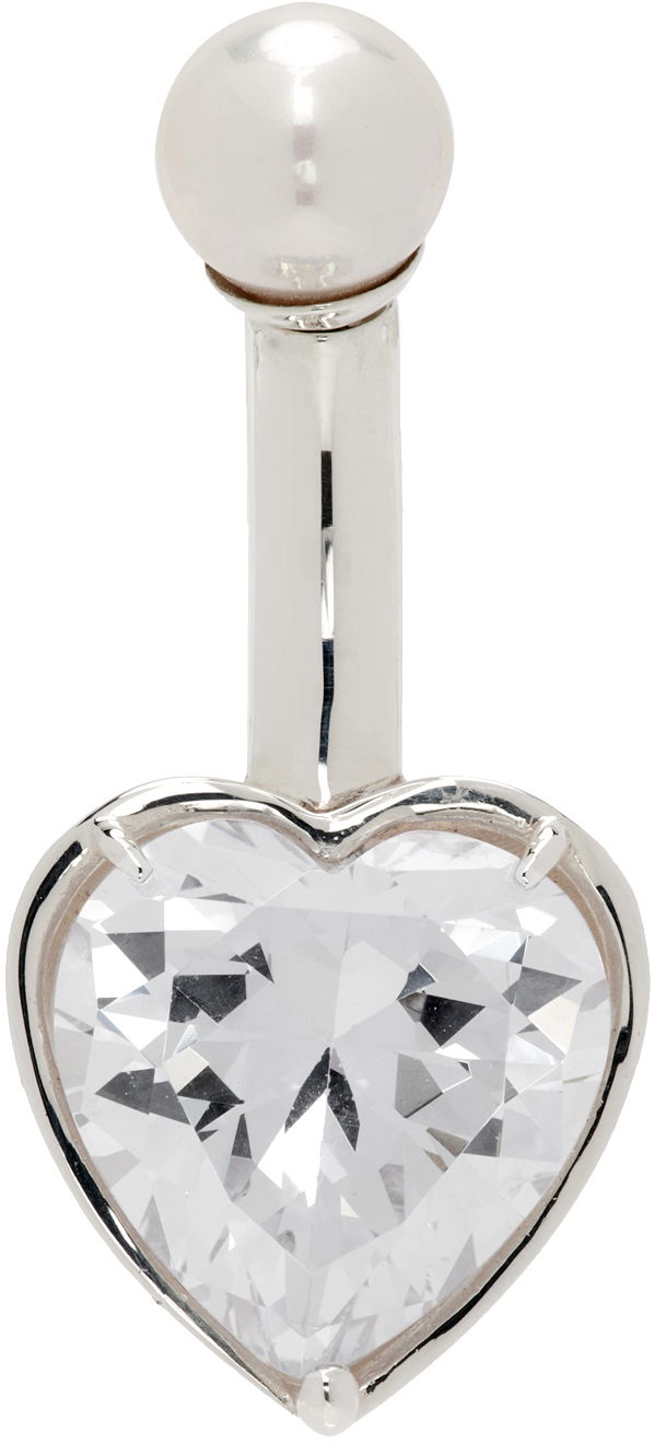 Náušnice Ambush Iced Earring "Silver" Metalická | BWOD002S24SIL0017200, 0