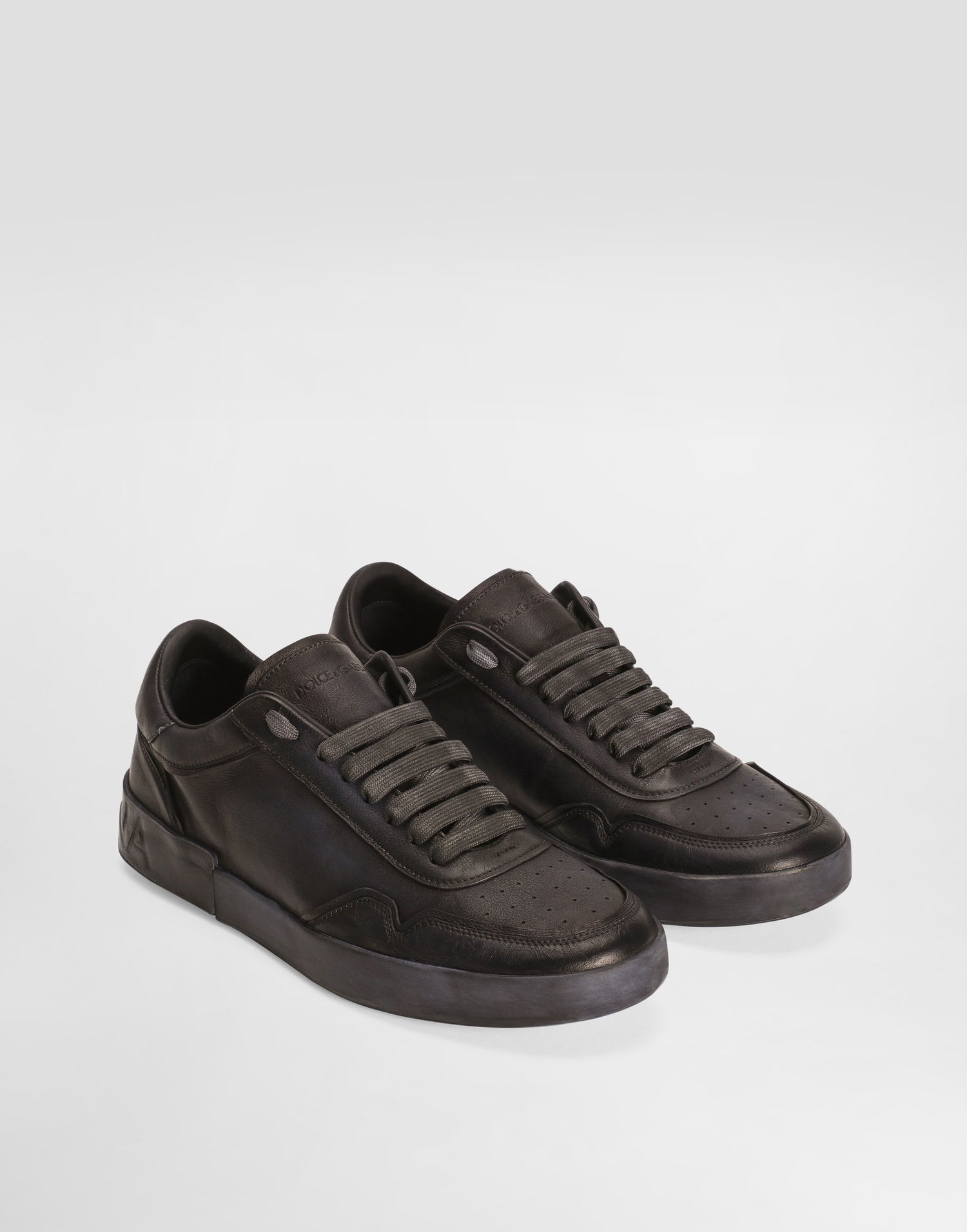 Tenisky a topánky Dolce & Gabbana Dolce & Gabbana Portofino Calfskin Čierna | CS2378AW46780999, 1